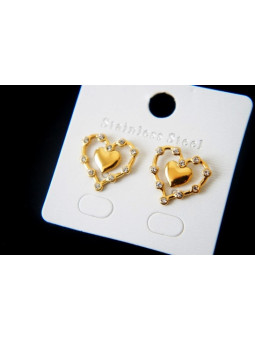 Boucles d'oreilles Acier Inoxydable BOGCMKTPD0513-072