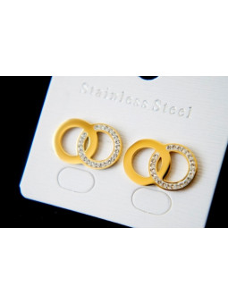 Boucles d'oreilles Acier Inoxydable BOGCMKTPD0513-073