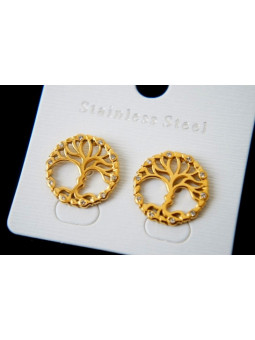 Boucles d'oreilles Acier Inoxydable BOGCMKTPD0513-074