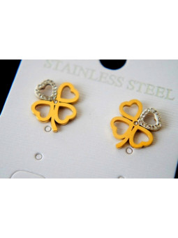 Boucles d'oreilles Acier Inoxydable BOGCMKTPD0513-078