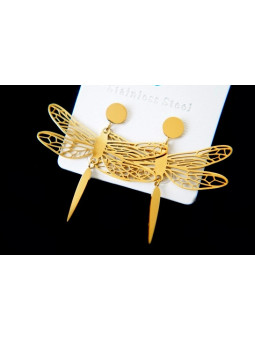 Boucles d'oreilles Acier Inoxydable BOGCMKTPD0513-081