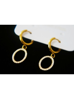 Boucles d'oreilles Acier Inoxydable BOGCMKTPD0513-089