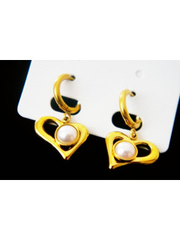 Boucles d'oreilles Acier Inoxydable BOGCMKTPD0513-091