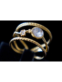 Bague Acier Inoxydable BAGCMKTPD0524-089