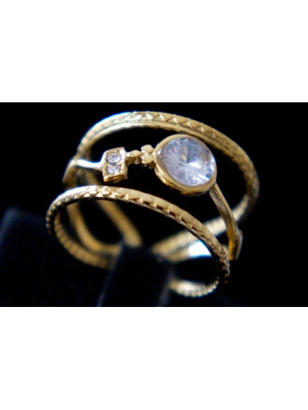 Bague Acier Inoxydable BAGCMKTPD0524-089